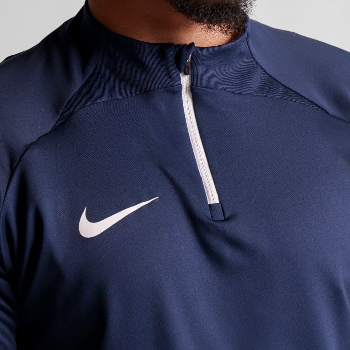 Nike Dri-Fit Strike 23 Drill Top Obsidian-Volt-Barely Volt-White